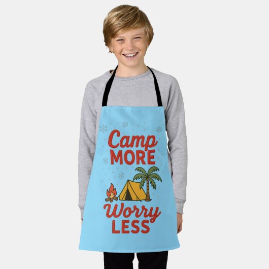 Custom All-Over Print Apron | Personalized Cooking Schort (Gedragen)