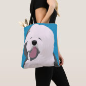 Custom All-Over-Print Canvas tas Oud Engels (Dichtbij)