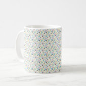 Custom All-Over Print Geometric Pattern Coffee Mug Koffiemok (Voorkant links)