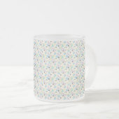 Custom All-Over Print Geometric Pattern Coffee Mug Matglas Koffiemok (Voorkant rechts)