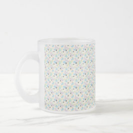 Custom All-Over Print Geometric Pattern Coffee Mug Matglas Koffiemok