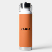 Custom Aluminum Water Bottle - Trendy Design Waterfles (Voorkant)