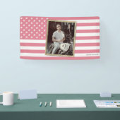 Custom American Flag with Your Photo, Dorm Decor Spandoek (Beurs)