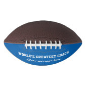 Custom American Football | 's Werelds grootste coa (Voorkant)