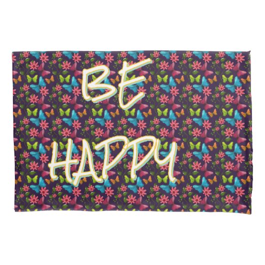 Custom and personalized Colorful Butterfly  Kussensloop (Voorkant)