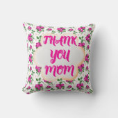 Custom and personalized floral pattern  kussen (Voorkant)