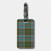 Custom Anderson Tartan Pset Bagagelabel (Achterkant verticaal)