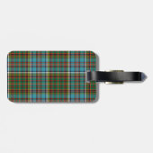 Custom Anderson Tartan Pset Bagagelabel (Achterkant horizontaal)