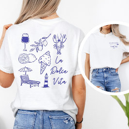 Custom Andiamo a Roma Italy Family Vacation T-shirt