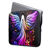 Custom Angel Laptop Bag for Women Electronics Bag Sleeve (Voorkant Links)