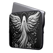 Custom Angel Laptop Bag for Women Electronics Bag Sleeve (Voorkant Links)