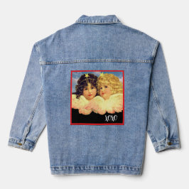 CUSTOM  ANGELS DENIM JACKET