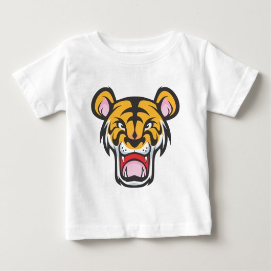 Custom Angry Tiger Cartoon (Voorkant)