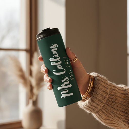 Custom Anniversary Tumbler for Husband and Wife Thermosbeker