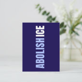 Custom Anti Abolish ICE Political Postcard Briefkaart (Staand voorkant)