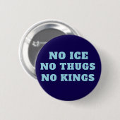 Custom Anti ICE Protest Yard Signs Ronde Button 5,7 Cm (Voorkant /achterkant)