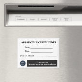 Custom Appointment Reminder Magnet (Insitu (Vaatwasser))