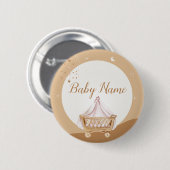 Custom Aqiqah Celebration Button Baby shower Favor (Voorkant /achterkant)