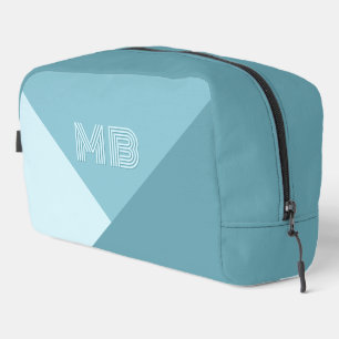 Custom Aqua Blauwgroen Groen Zeevruchten Ocean Blu Toilettasje