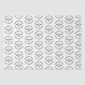 Custom Arch Logo Small Business Bedankt Tissuepapier (Voorkant)