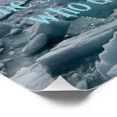 Custom Arctic Landscape, Photography, Motivational Perfect Poster (Hoek)