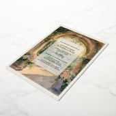 Custom Art Cliveden House Huwelijksuitnodiging Folie Uitnodiging (Gedraaid)