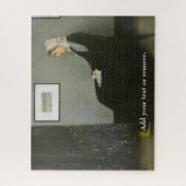 Custom art, "Whistler's Moeder" Whistler, 1871. Legpuzzel (Verticaal)