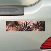 Custom Artistic Bumpersticker – Uniek Ontwerp (Op auto)