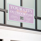 Custom Arts & Crafts Buitenbeurs | zomerevenement Spandoek (Buitenkant Gebouw)