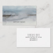 Custom artwork artist visitekaartje (Voorkant / Achterkant)