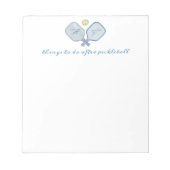 Custom augurk bal Notitieblok (Voorkant)