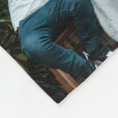 Custom Aunt Photo Throw Gift from Niece Blanket Fleece Deken (Hoek)