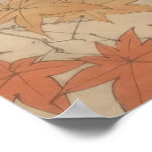 CUSTOM Autumn Bird & Fall Leaves Print by Imao (Hoek)