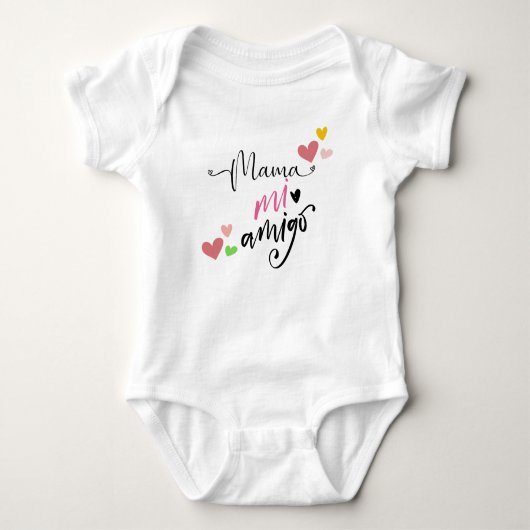 "Custom Baby Bodysuit – Zacht & Comfortabel Biolog (Voorkant)