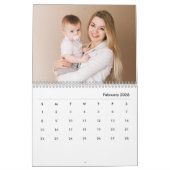 Custom Baby Boy & Family 14 Photo Calendar 2026 Kalender (Feb 2026)