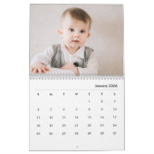 Custom Baby Boy & Family 14 Photo Calendar 2026 Kalender (Jan 2026)