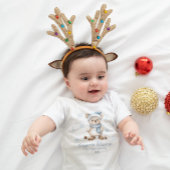 Custom Baby Boy My 1st Christmas Romper