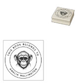 Custom Baby Chimp Dit boek behoort tot de naam van Rubberstempel (Gestempeld)