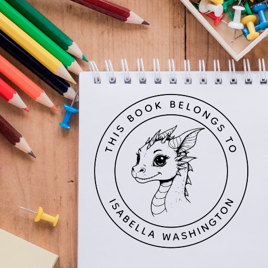 Custom Baby Dragon Dit boek hoort bij de naam van  Zelfinktende Stempel