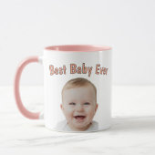 Custom Baby Face Mug – Personalized Baby Photo Mok (Links)
