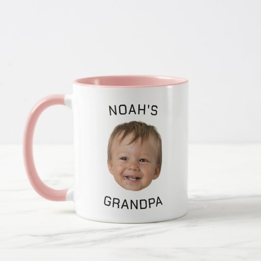 Custom Baby Face Photo Grandpa Mok (Links)