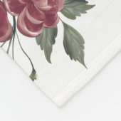 Custom Baby Girl Giraffe Blanket,Personalized Name Fleece Deken (Hoek)