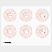 Custom Baby Girl Tooth Fairy Sticker (Vel)