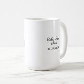 "Custom Baby Mok – Foto & Naam Geboortegeschenk" (Voorkant rechts)