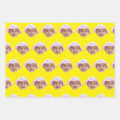 Custom Baby Photo, Baby Photo Face Inpakpapier Vel (Voorkant 3)