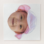 Custom Baby Photo, Baby Photo Face Legpuzzel (Horizontaal)