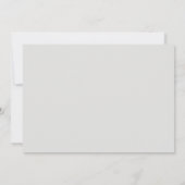 Custom Baby Photo Collage Blue White Modern Script (Achterkant)