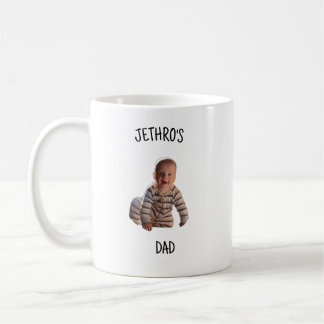 Custom Baby Photo for Dad – Personalized Gift Koffiemok