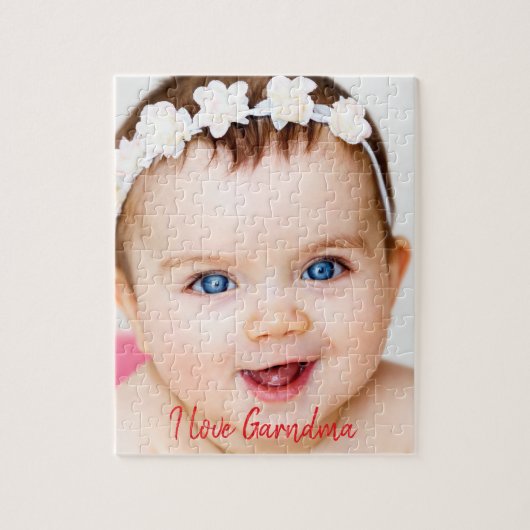 Custom Baby Photo Legpuzzel (Verticaal)