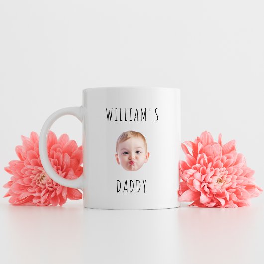 Custom Baby Photo Mug New Dad Gift Koffiemok